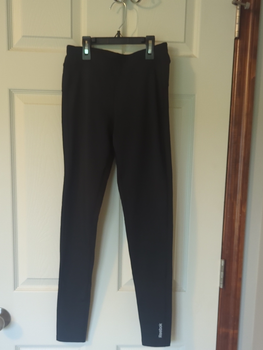Reebok Black Slim High-Rise Leggings